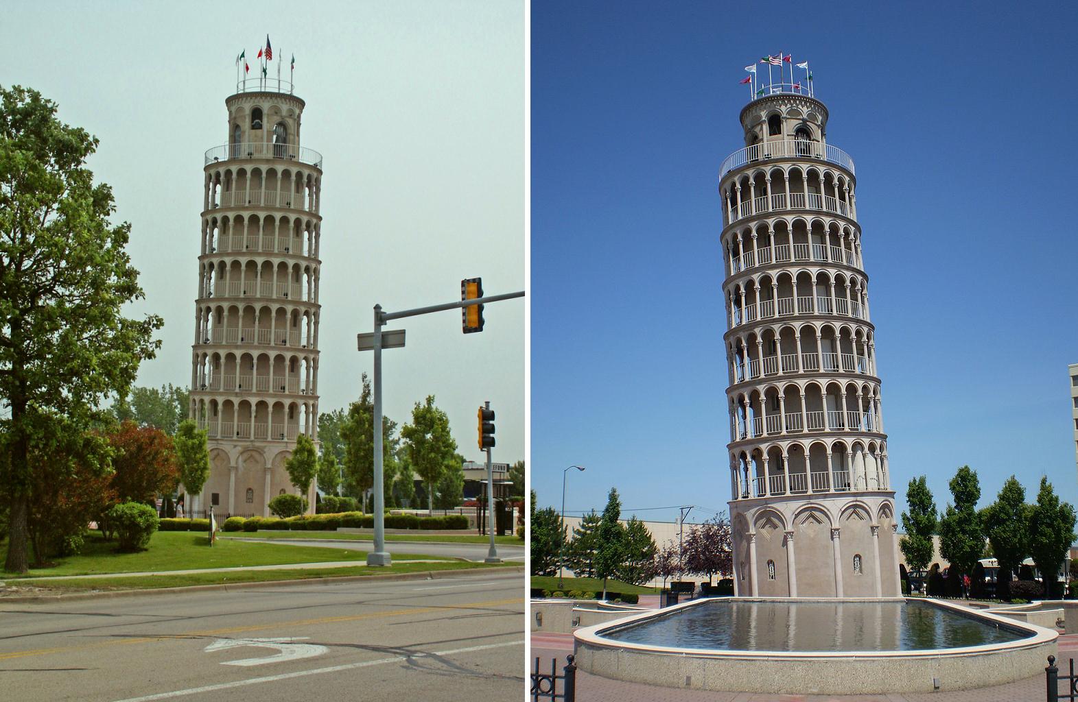 chicago illinois us leaning tower niles