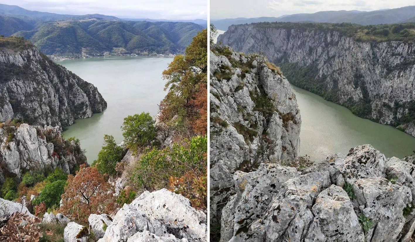 djerdap serbia rocks alternative viewpoint