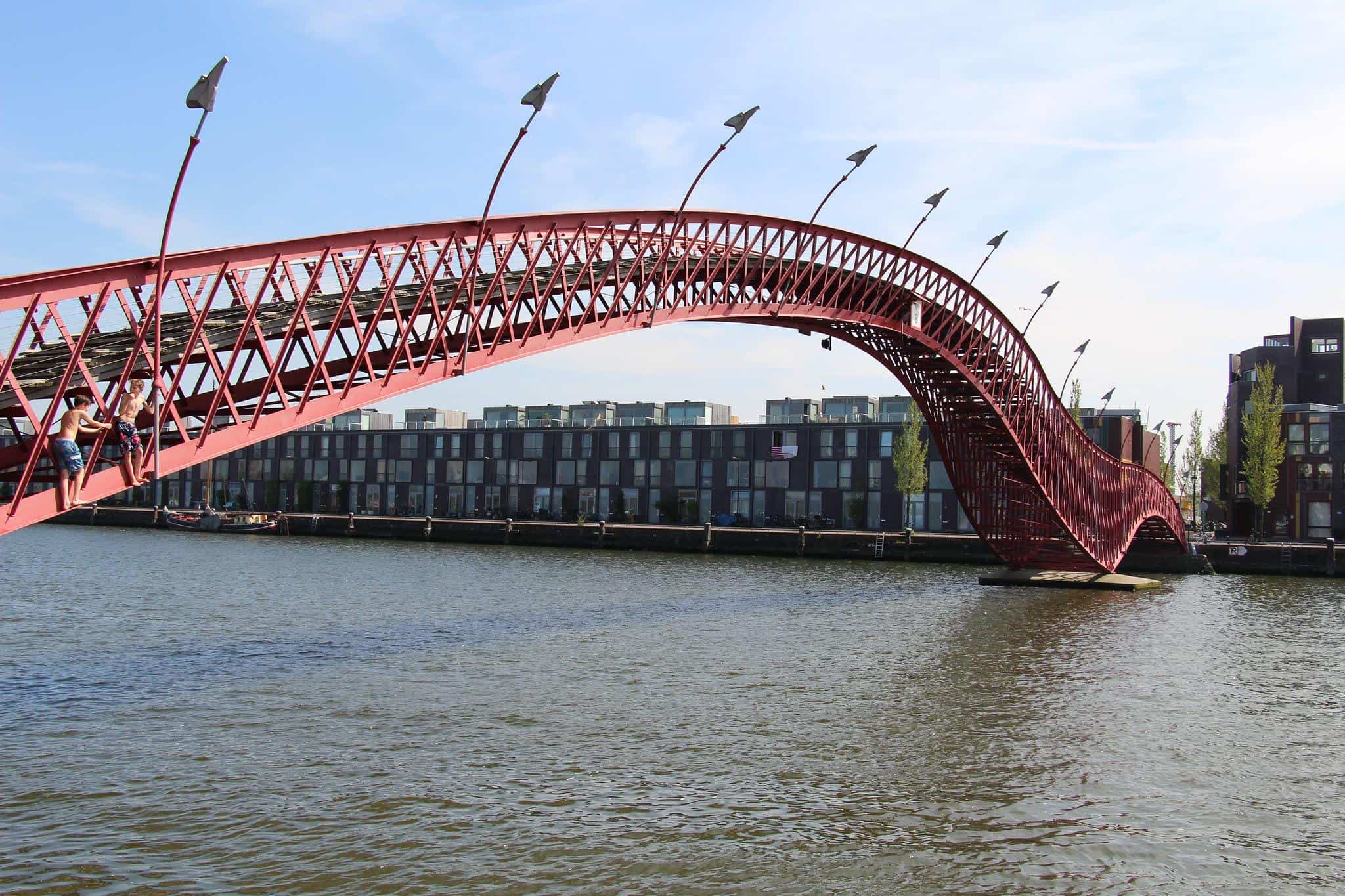 amsterdam netherlands pythonbrug