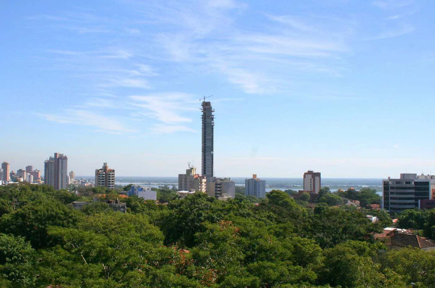 ausncion paraguay torre icono