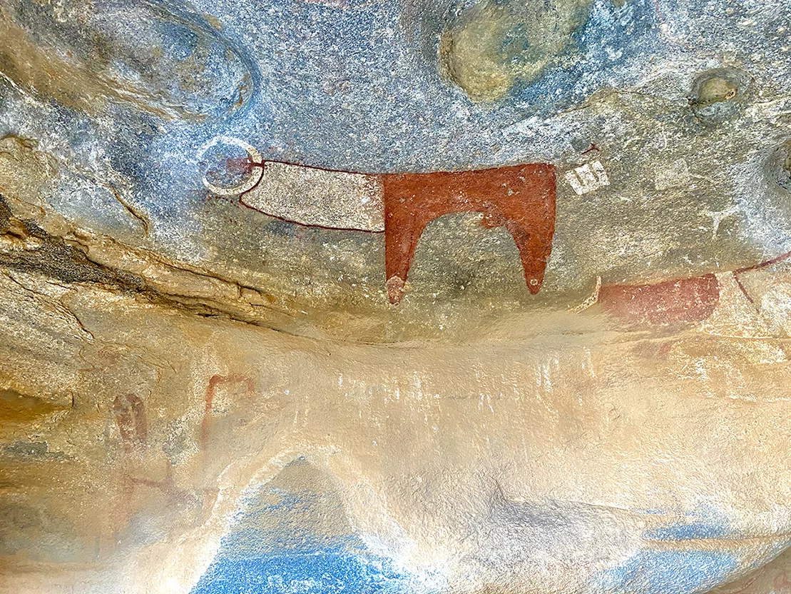 laas geel somaliland cave painting ox