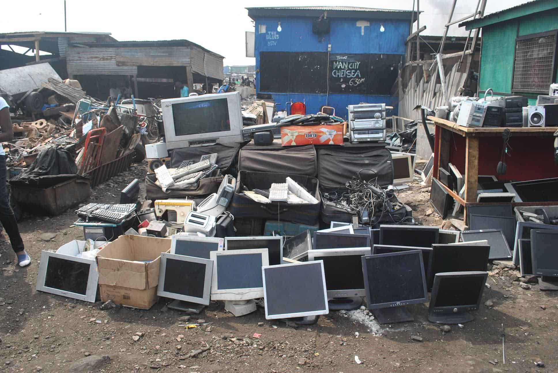 agbogbloshie accra ghana computers