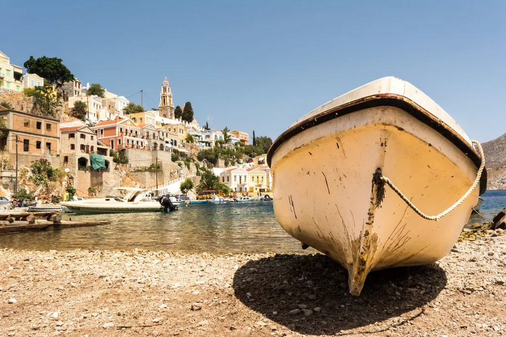 greece symi main port