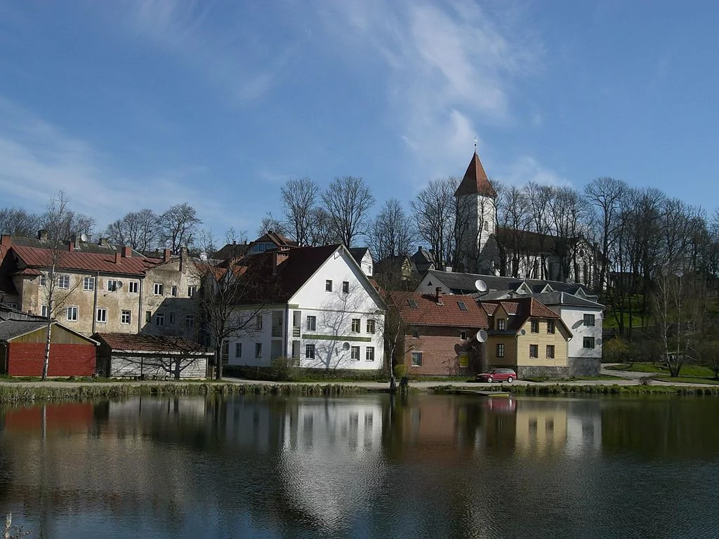 talsi latvia lake