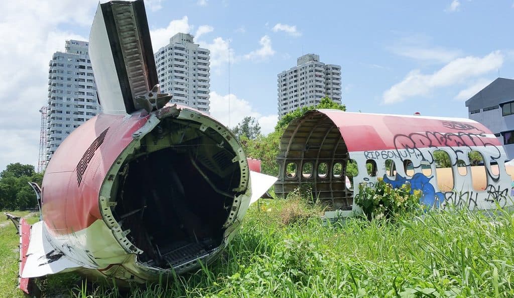 bangkok thailand airplane graveyard