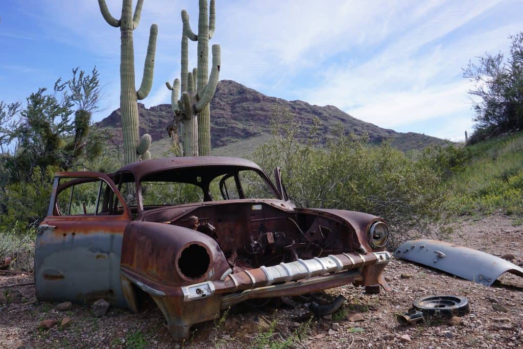arizona usa ajo desert landscape