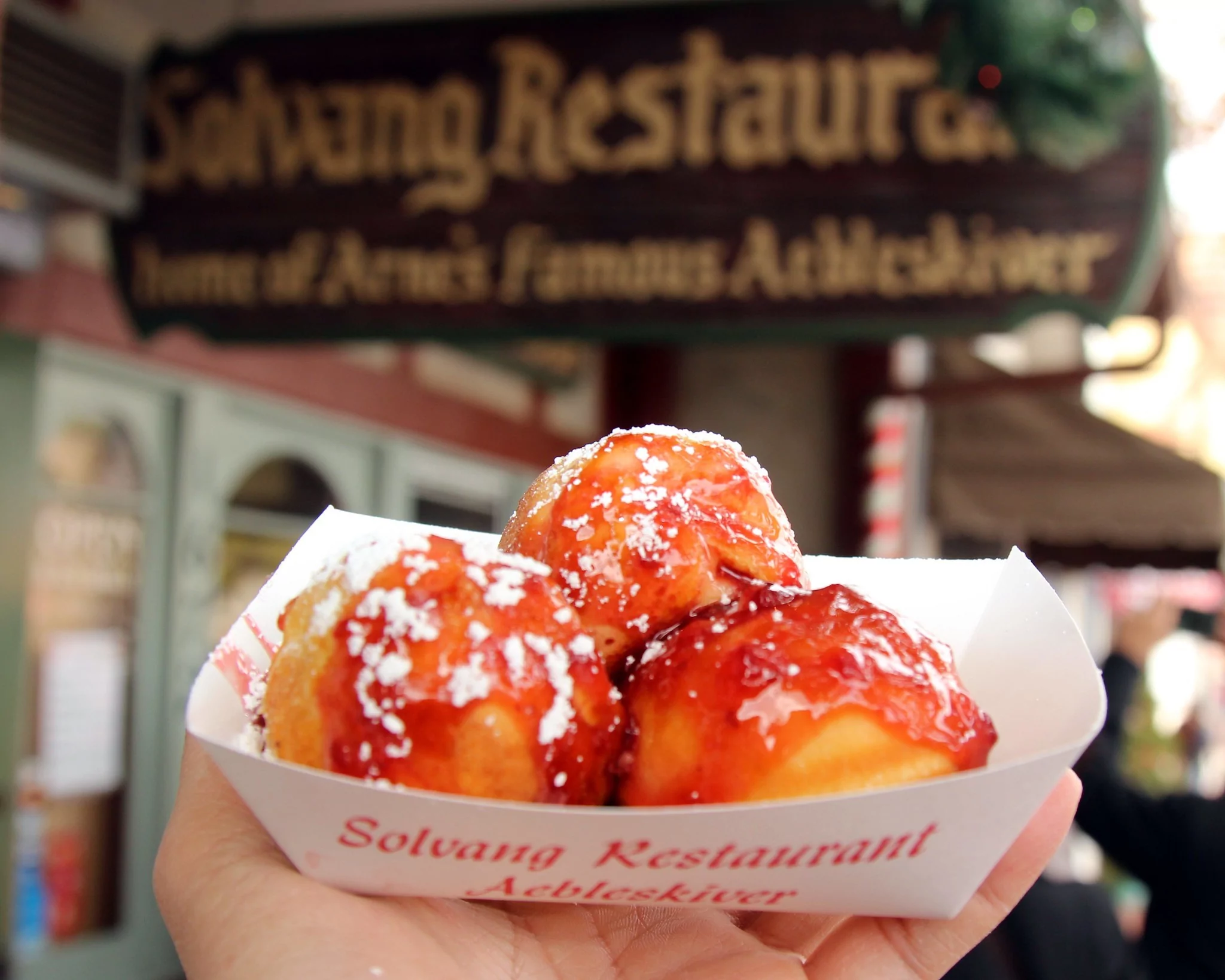 solvang california usa aebleskiver restaurant