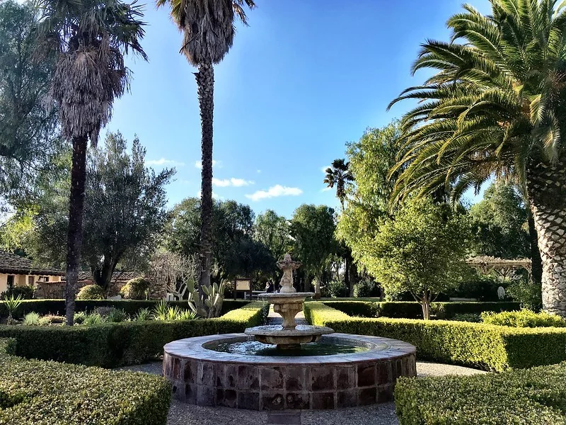 solvang california usa santa Ines gardens