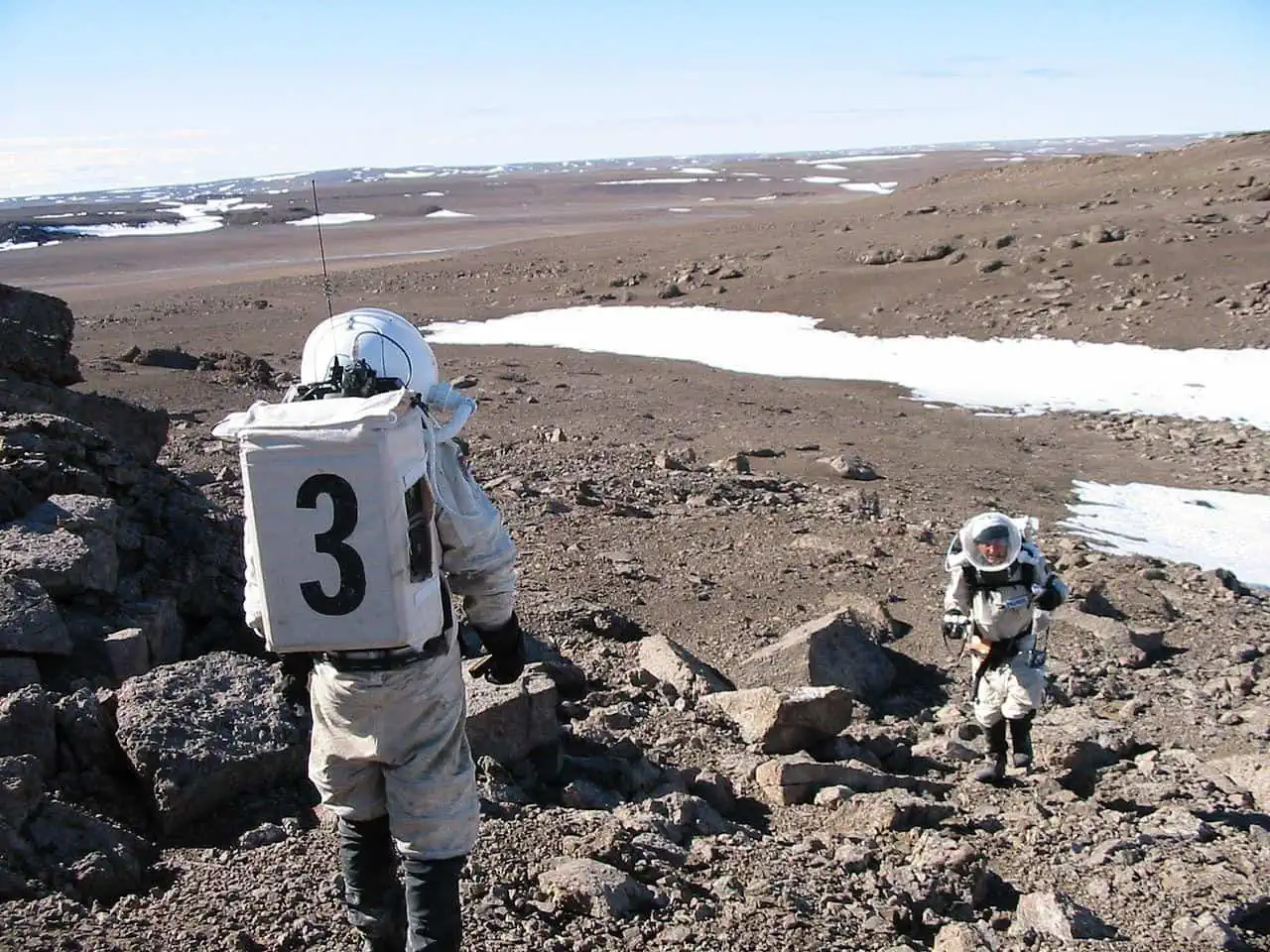 devon Island canada haughton impact crater mars research