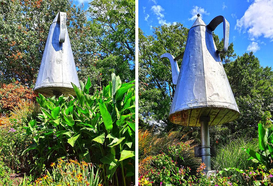 old salem coffee pot north carolina us side