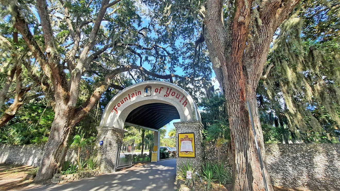 st.augustine florida us magnolia avenue fountain of youth