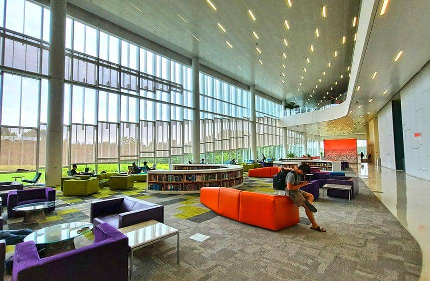 hunt library university north carolina us main hall sitting