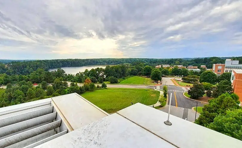 hunt library university north carolina us roof vista