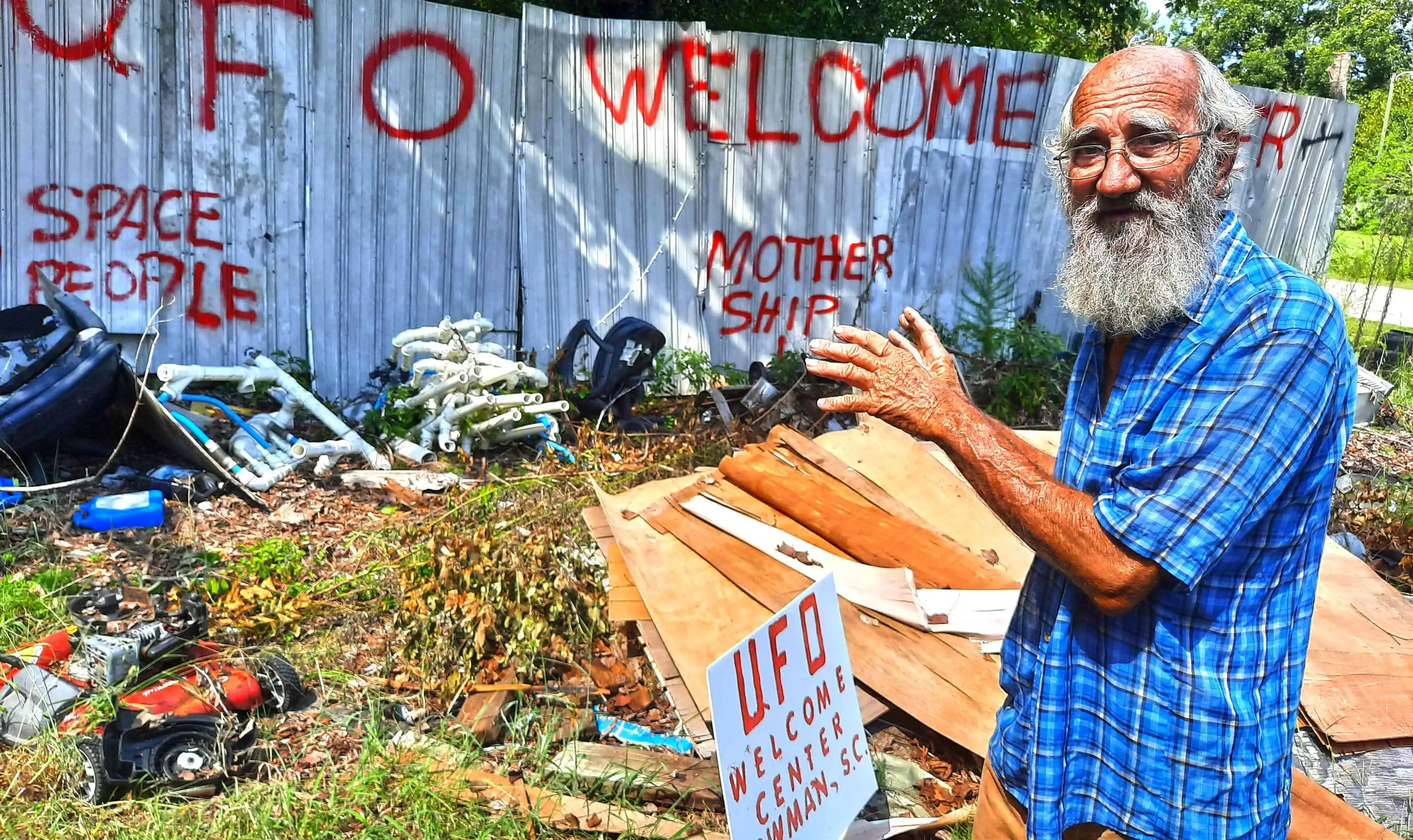 ufo welcome center bowman south carolina us jody pendarvis