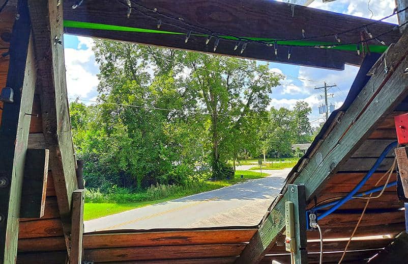 ufo welcome center bowman south carolina us second floor window