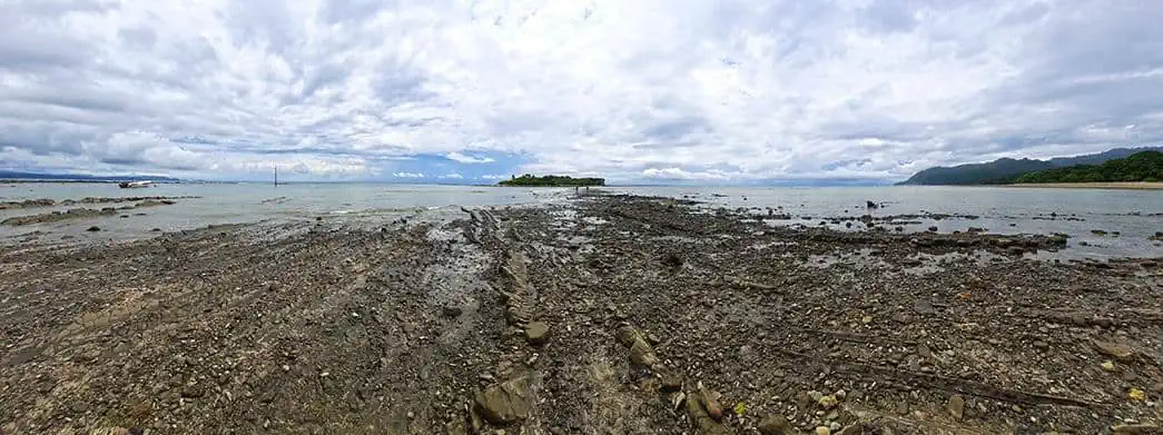 cabuya island cemetery costa rica panorama
