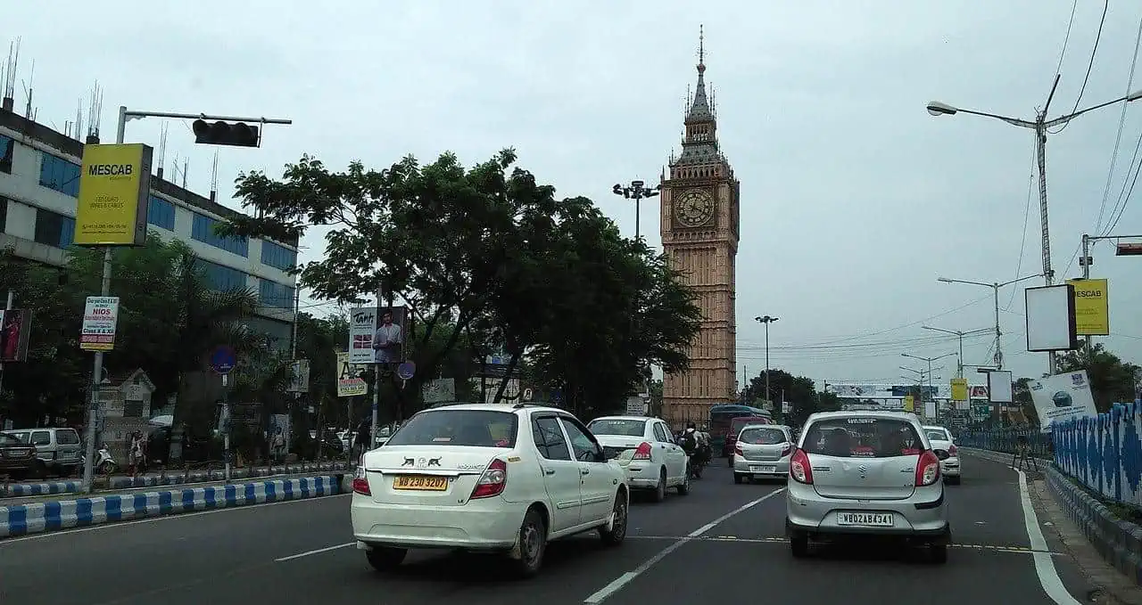 kolkata india replica big ben