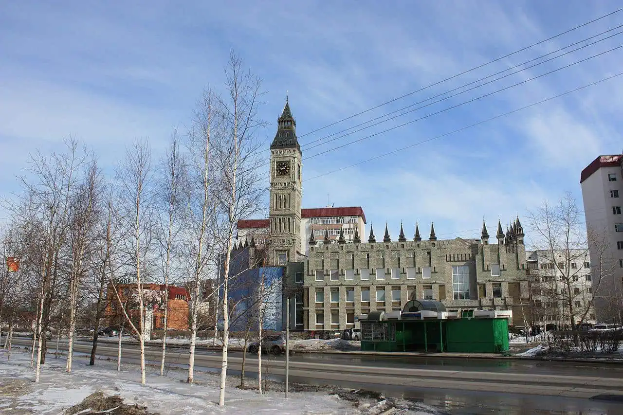 surgut russia replica big ben