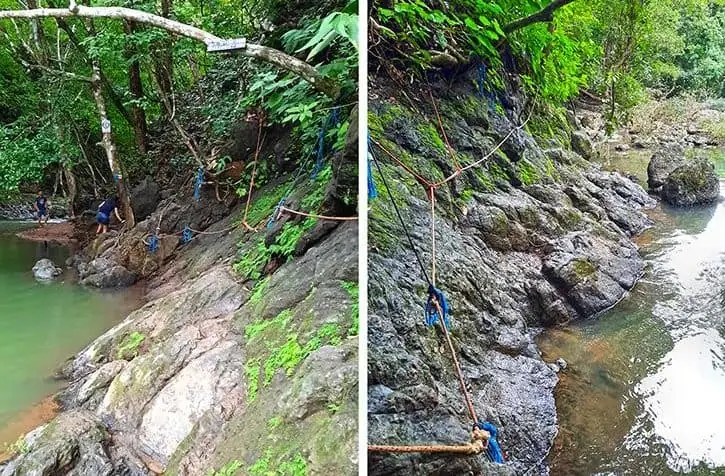 costa rica montezuma waterfall rope river 1
