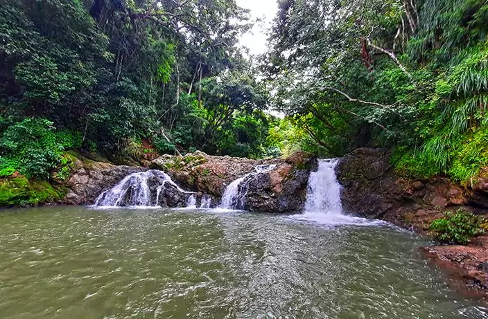 costa rica montezuma waterfall upper pool