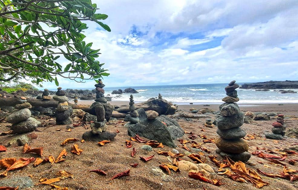 Piedra Colorada Costa Rica pebbles