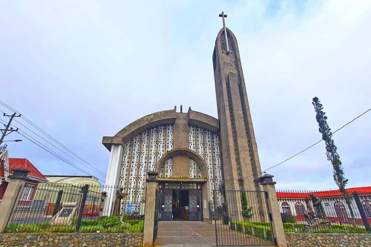 church san francisco cartago costa rica main facade