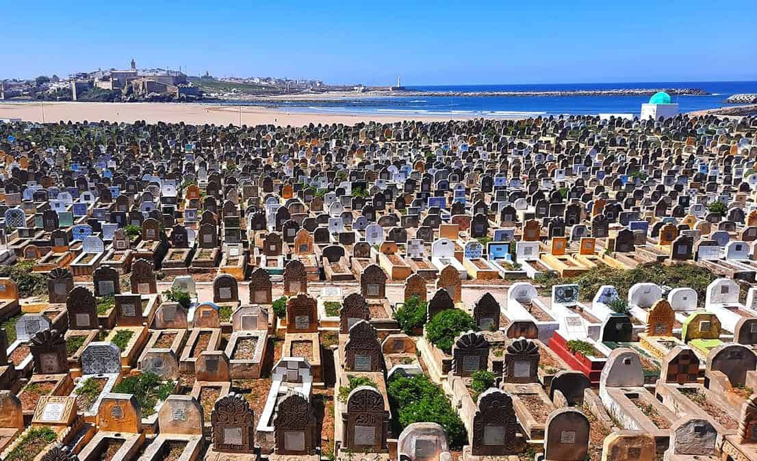 Sidi Benachir Cemetery Sale Rabat Morocco graveyard