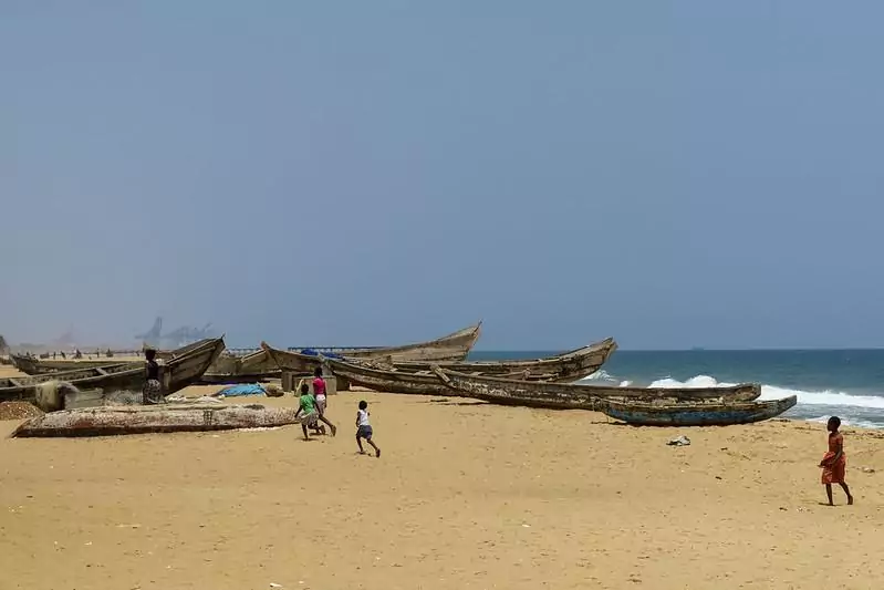 Lome Togo West Africa Beach