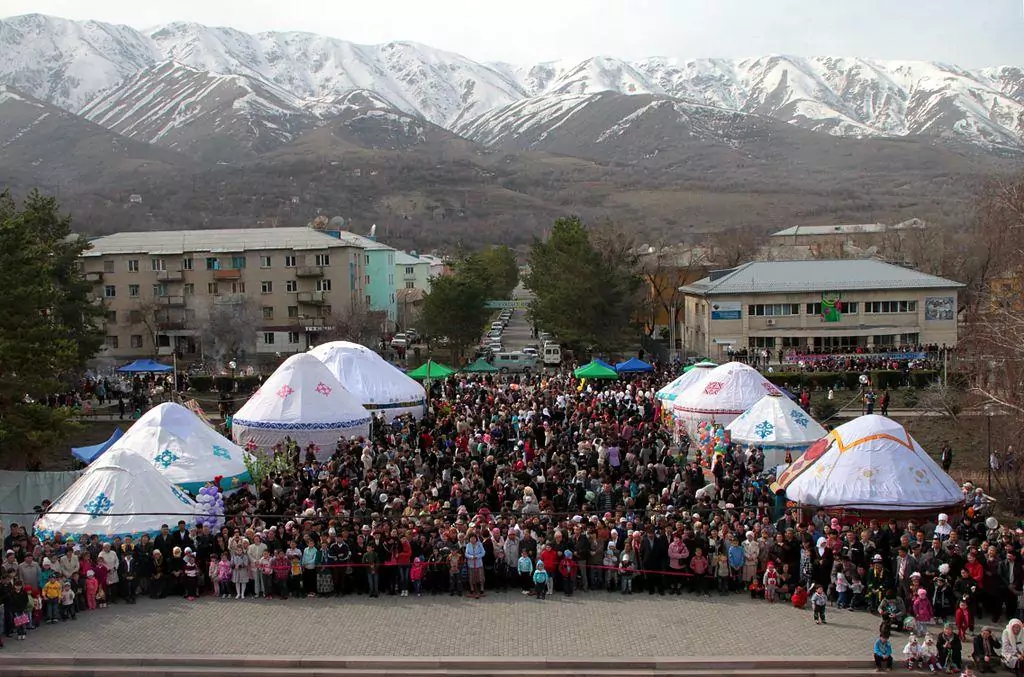 The Longest Streets in the World Tekeli Kazakhstan main square