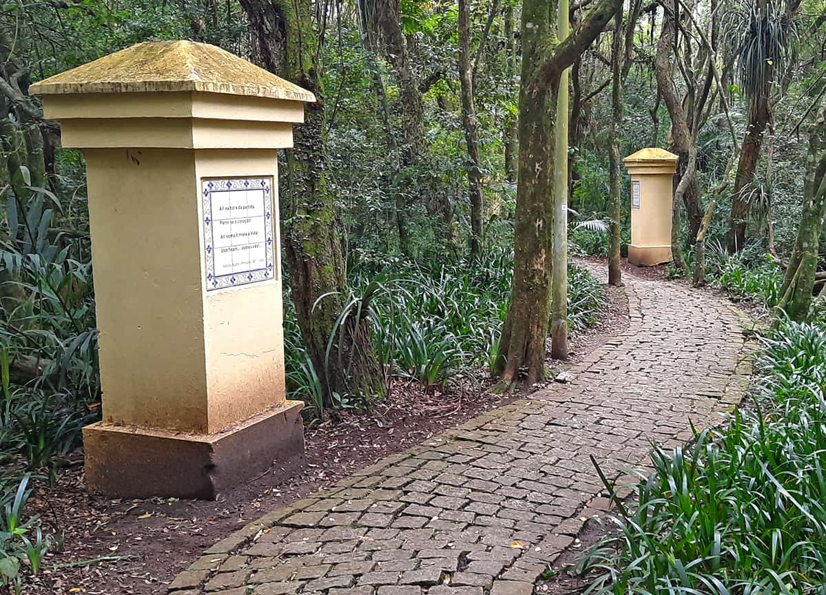 Bosque de Portugal Garden Park Curitiba Brazil 6