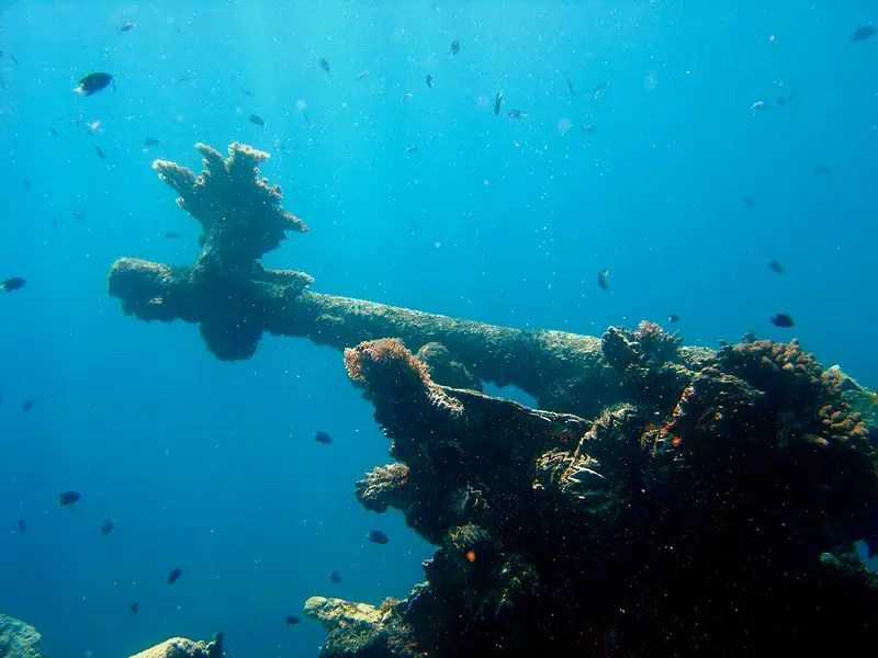 Federated States of Micronesia Chuuk underwater wreck