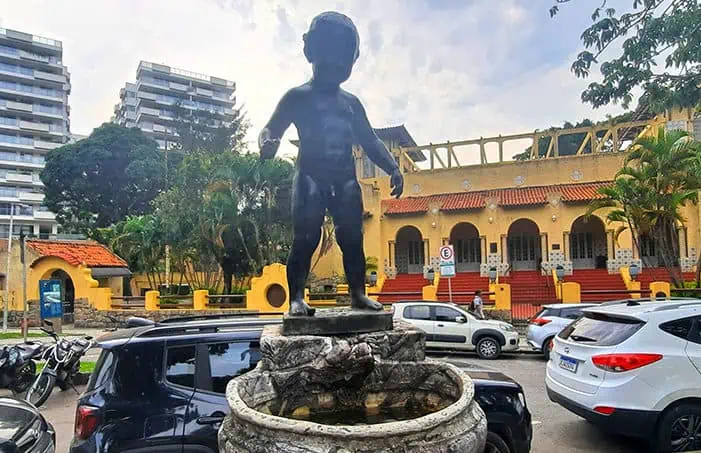 Rio de Janeiro Brazil Manneken Pis Replica Mansao Botafogo 2