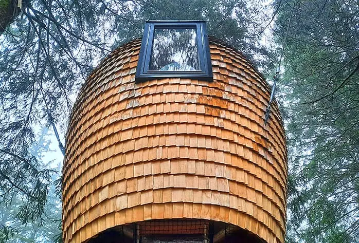 The Cone Bergen Norway tree house 4