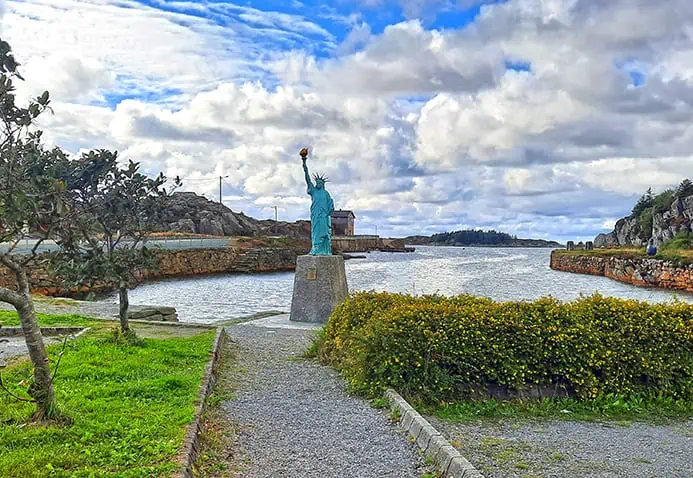 Visnes Little Statue of Liberty Norway 1
