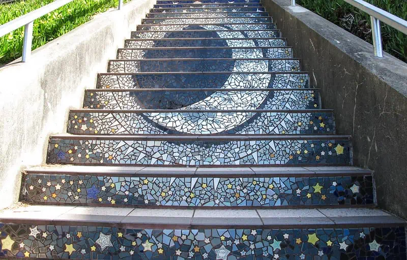 16th Avenue Tiled Steps San Francisco California US 2