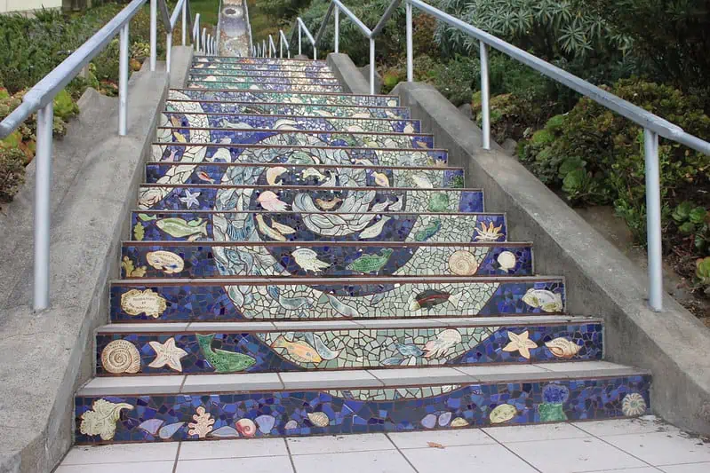 16th Avenue Tiled Steps San Francisco California US 9