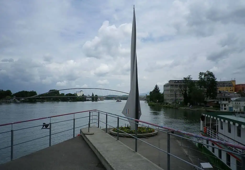 Basel Dreilandereck Tripoint Switzerland France Germany 2
