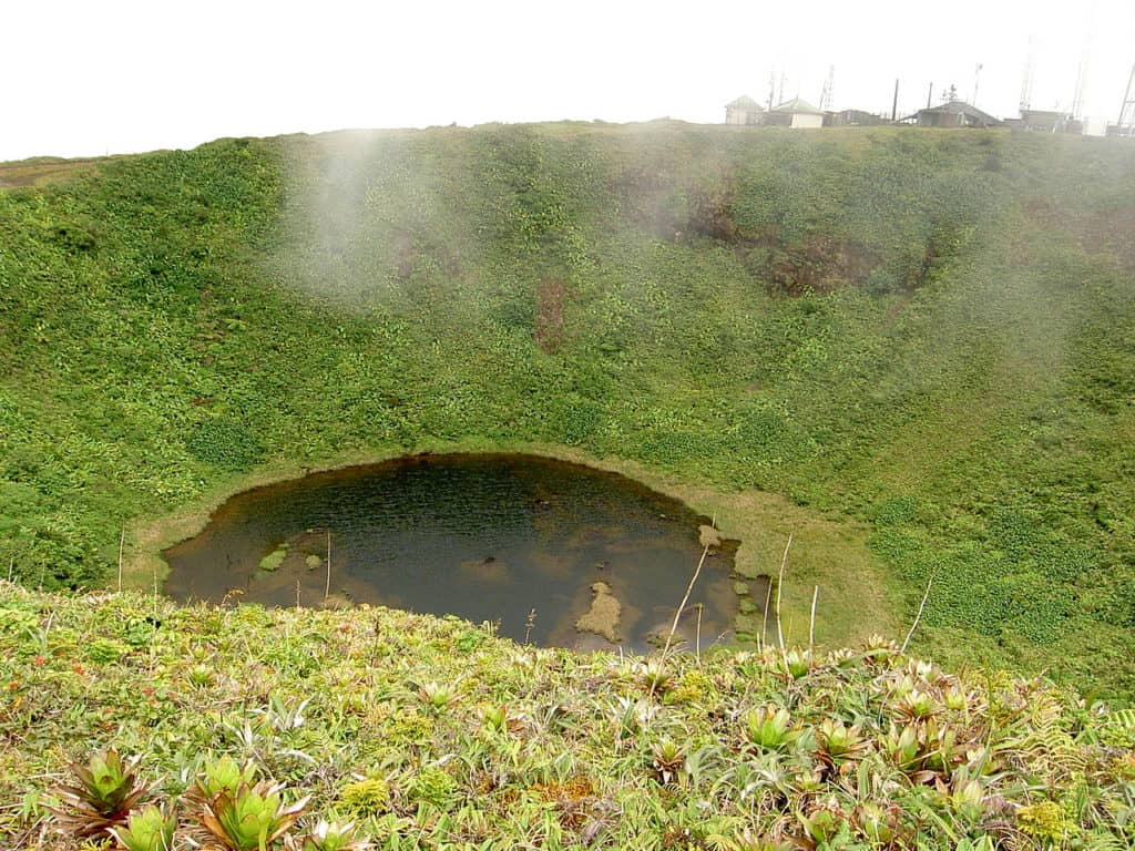 Lac Flammarion Guadeloupe crater Lake 1