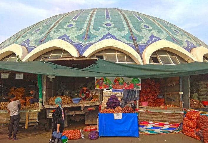 Chorsu Bazaar Market Tashkent Uzbekistan 17