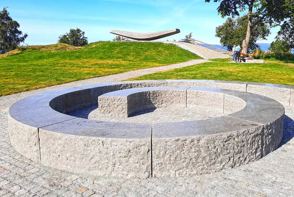 Neighborhood Flytende monument Lade Trondheim Norway 4