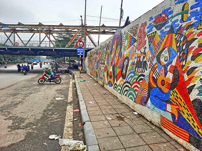 Ceramic Mosaic Hanoi Vietnam 3