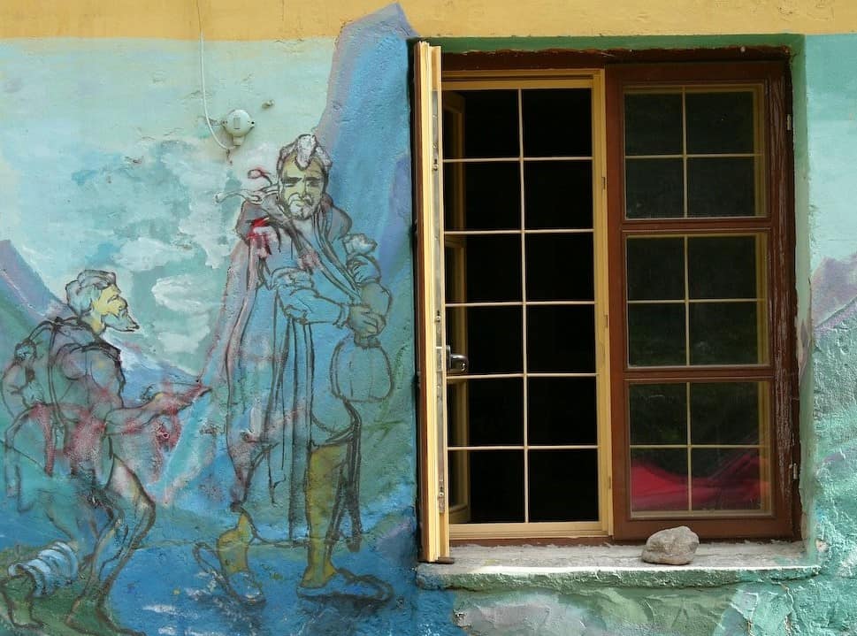 Uzupis Vilnius Street art