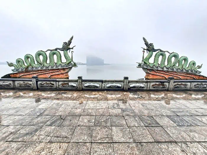 West Lake Twin Dragons Hanoi Vietnam 3