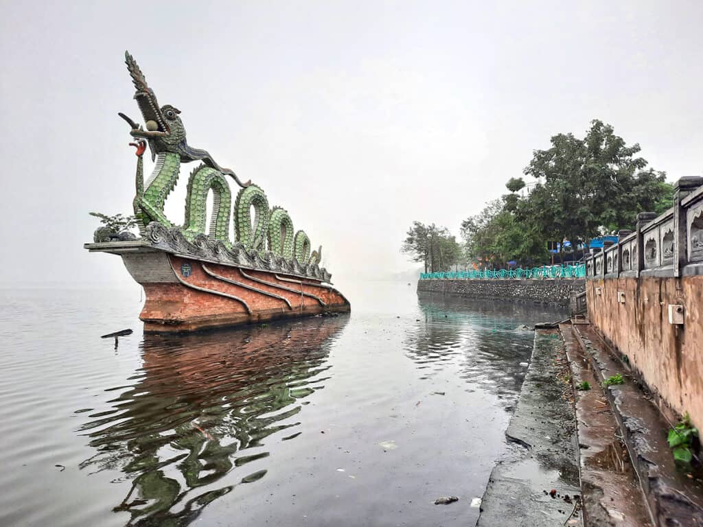 West Lake Twin Dragons Hanoi Vietnam 8