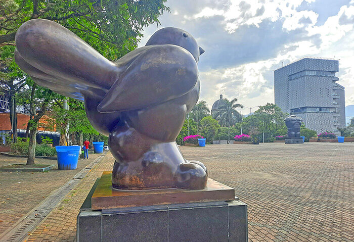 Fernando Botero Fat Bird Sculptures 9