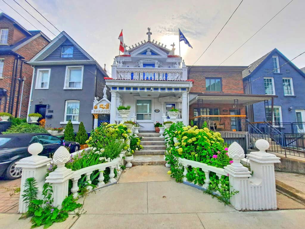 Greek Style Parashos House 1016 Shaw Street Toronto Ontario Canada 2
