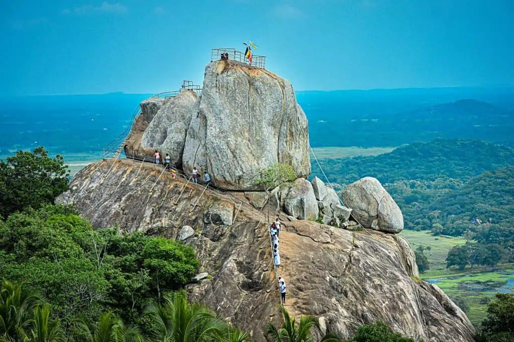Aradhana Gala Rock Mihintale Sri Lanka 13