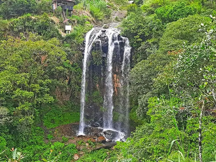 Cascada del Silencio Ulba Waterfall Banos Ecuador 7