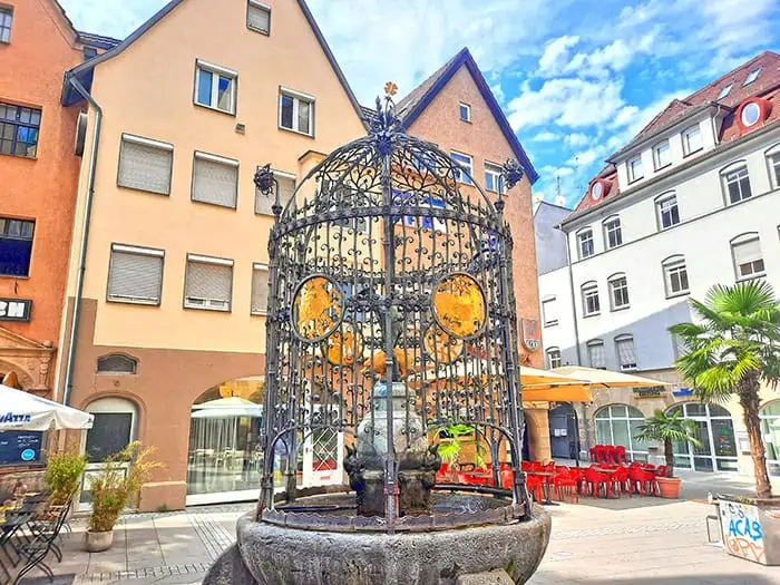 Hans im Gluck Brunnen Stuttgart Germany 4