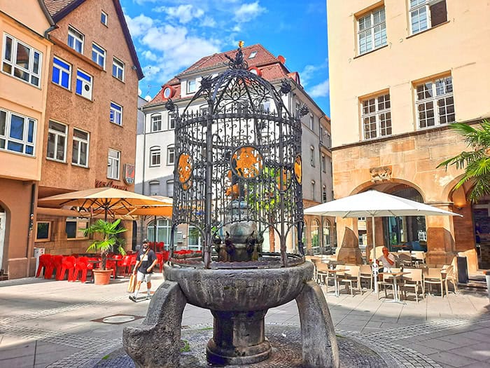 Hans im Gluck Brunnen Stuttgart Germany 8